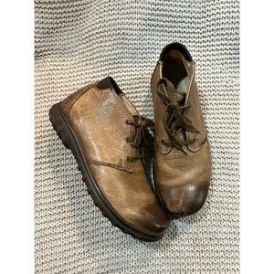 Bogs Mens Eugene Chukka Ankle Boots Mocha Brown Lace Up Waterproof Leather 9.5